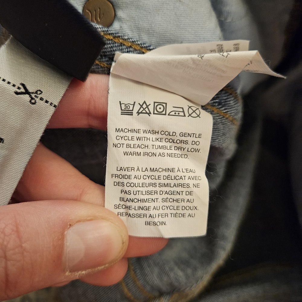 Madewell 10"‎ High-Rise Skinny Jeans Dark Wash 27 - Picture 10 of 12